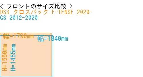 #DS3 クロスバック E-TENSE 2020- + GS 2012-2020